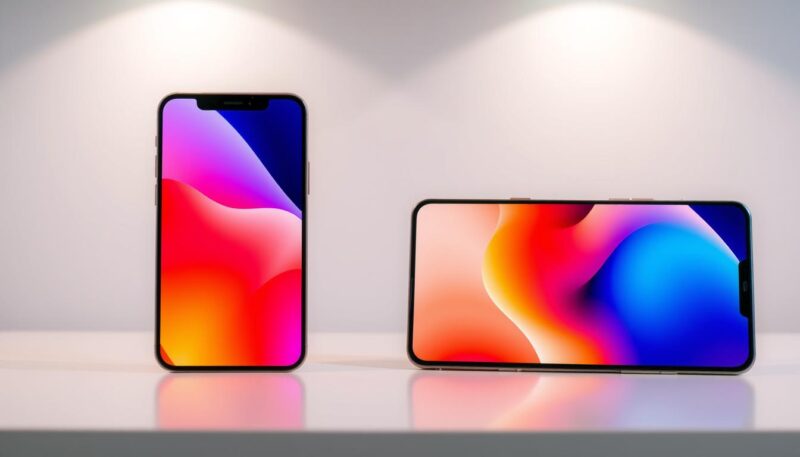 Poređenje ekrana iPhone 16 Pro i Galaxy S26 Poređenje ekrana iPhone 16 Pro i Galaxy S26